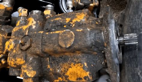 skidsteer 310 hydraulic pump problems